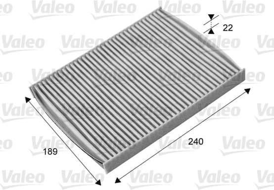 Filter, cabin air VALEO PROTECT 715661
