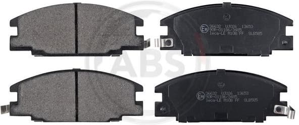 Brake Pad Set, disc brake 36632