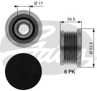 Alternator Freewheel Clutch DriveAlign™ OAP7109