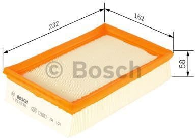 Air Filter F026400345 - image 5