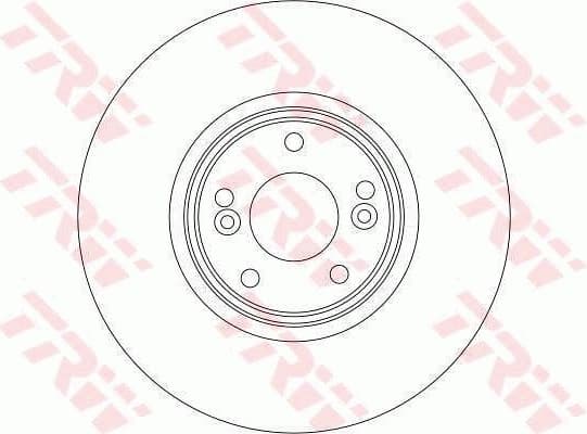 Brake Disc TRW SINGLE DF4260S - image 2