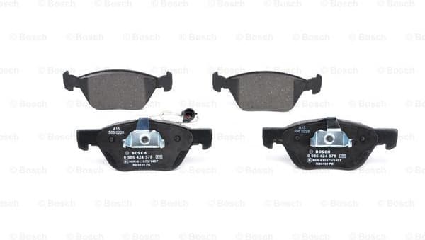 Brake Pad Set, disc brake 0986424578