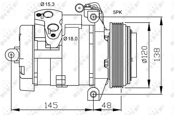 Compressor, air conditioning 32470 - image 5