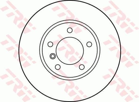 Brake discs kit front (2pcs), Top Quality DF2769 - image 3