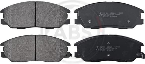 Brake Pad Set, disc brake 37566