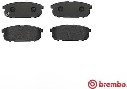 Brake pads rear, Top Quality P30023 - image 2