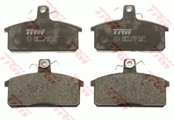 Brake Pad Set, disc brake COTEC GDB3202 - image 2