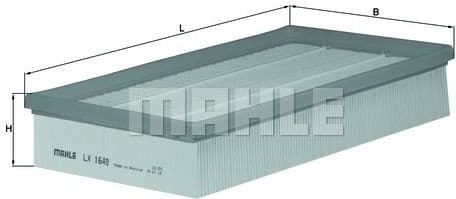 Filter air LX1649