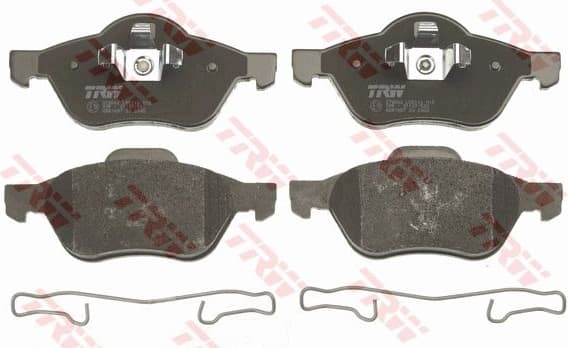 Brake Pad Set, disc brake COTEC GDB1687 - image 2