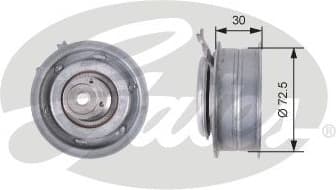 Tensioner Pulley, timing belt PowerGrip™ T43010