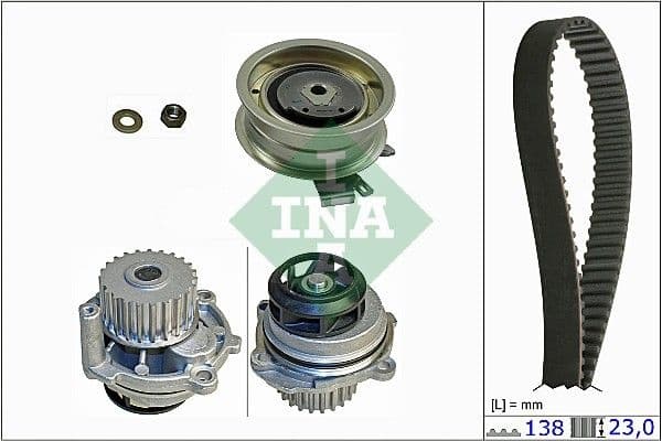 Water Pump & Timing Belt Kit 530017131