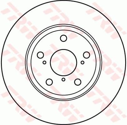 Brake disc, 1pcs FRONT, Top Quality DF4939S - image 3