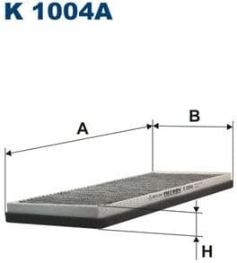 Filter, cabin air K1004A