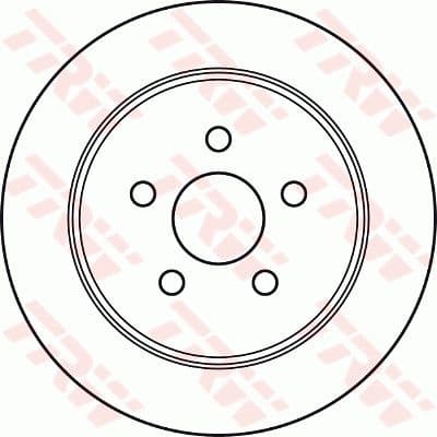 Brake Disc DF4533 - image 2