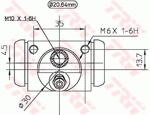 Wheel Brake Cylinder BWF321 - image 2