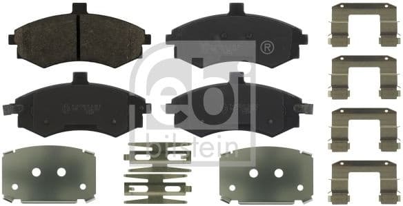 Brake Pad Set, disc brake 16679
