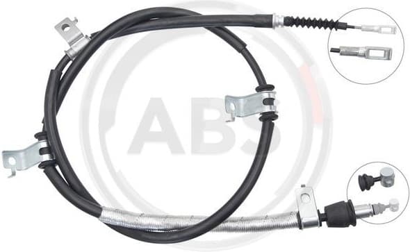 Cable Pull, parking brake K18551