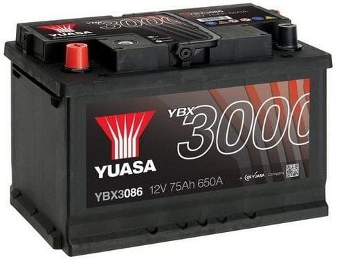 Starter Battery YBX3000 SMF Batteries YBX3086