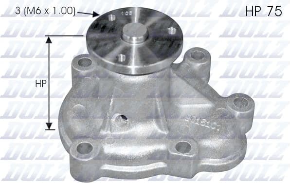 Water Pump, engine cooling O142