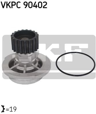 Water pump cooling system VKPC90402
