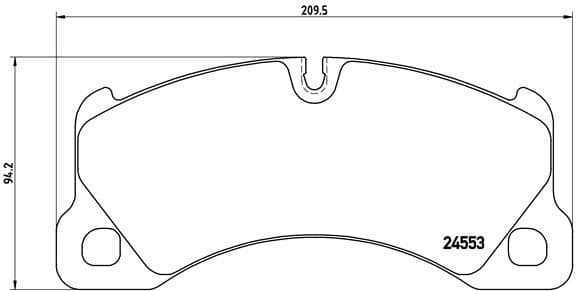 Brake Pad Set, disc brake PRIME LINE P65017