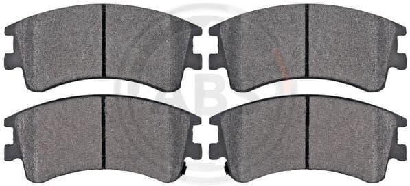 Brake Pad Set, disc brake 37381
