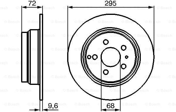 Brake Disc 0986478628 - image 5