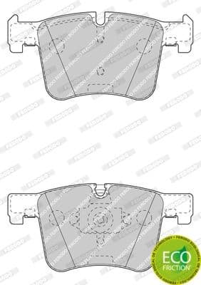 Brake pads front, Top Quality FDB4394 - image 2