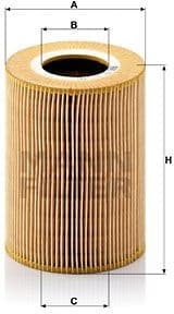Filter oil HU1381X