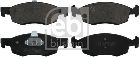 Brake Pad Set, disc brake 16750