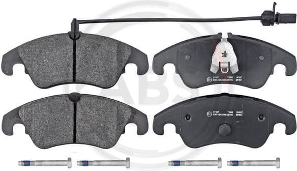 Brake Pad Set, disc brake 37587