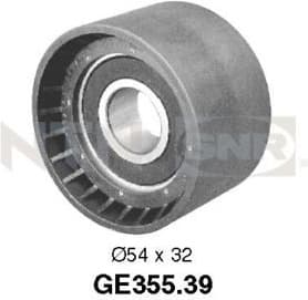 Deflection Pulley/Guide Pulley, timing belt GE355.39