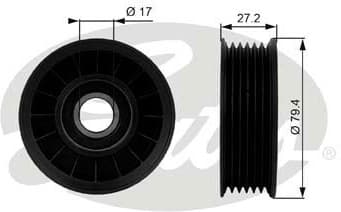Tensioner belt T38009