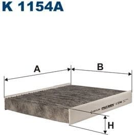 Filter, cabin air K1154A