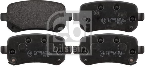 Brake Pad Set, disc brake 116060