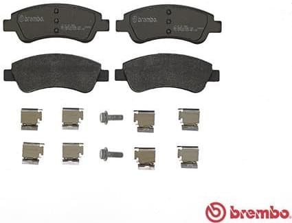 Brake pads front, Top Quality P61066 - image 2