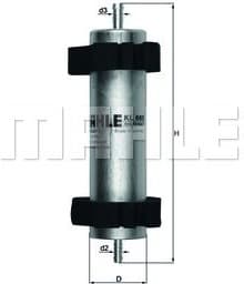 Filter diesel fuel KL660