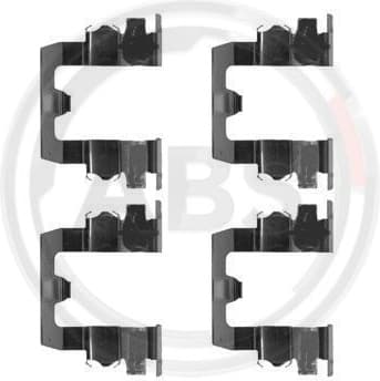 Accessory Kit, disc brake pad 1095Q