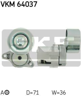 Tensioner belt VKM64037 - image 2