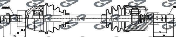 Drive Shaft 210039