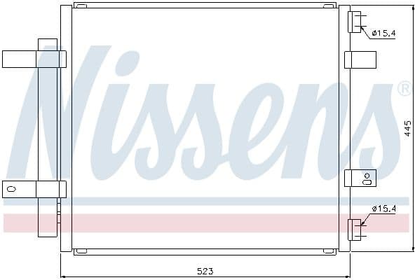Condenser, air conditioning ** FIRST FIT ** 94866 - image 2