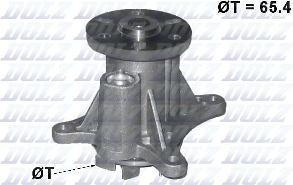 Water Pump, engine cooling C137
