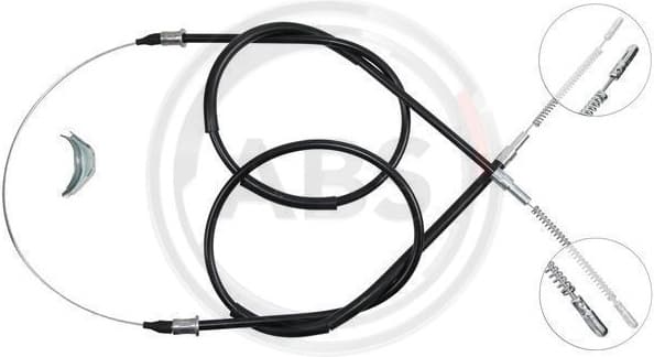 Cable Pull, parking brake K11455