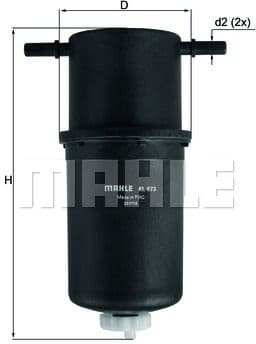 Filter diesel fuel KL873 - image 3