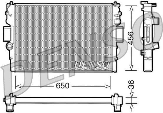 Radiator, engine cooling DRM12007