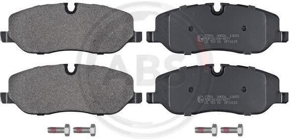 Brake Pad Set, disc brake 37501