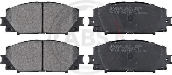 Brake Pad Set, disc brake 37542