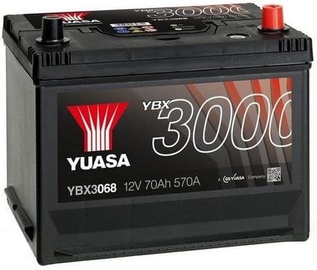 Starter Battery YBX3000 SMF Batteries YBX3068