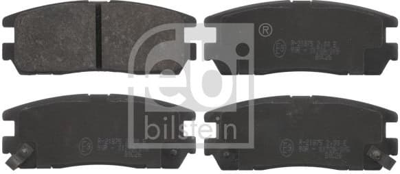 Brake Pad Set, disc brake 16641
