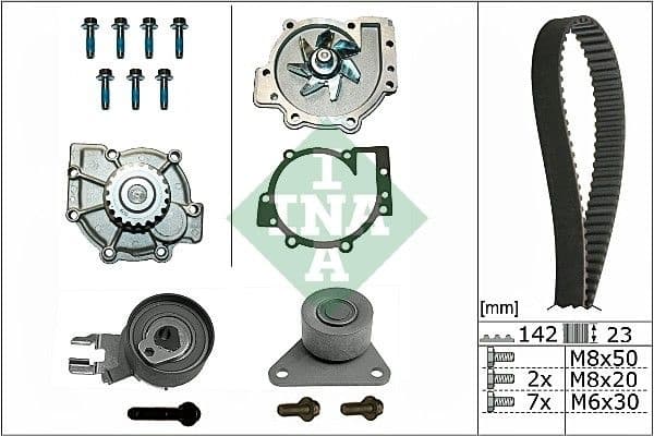 Water Pump & Timing Belt Kit 530046730